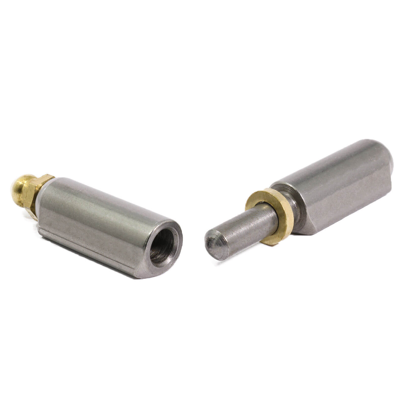 120mmx16mm Bullet Hinge with Grease Function weldonhinges.co.uk