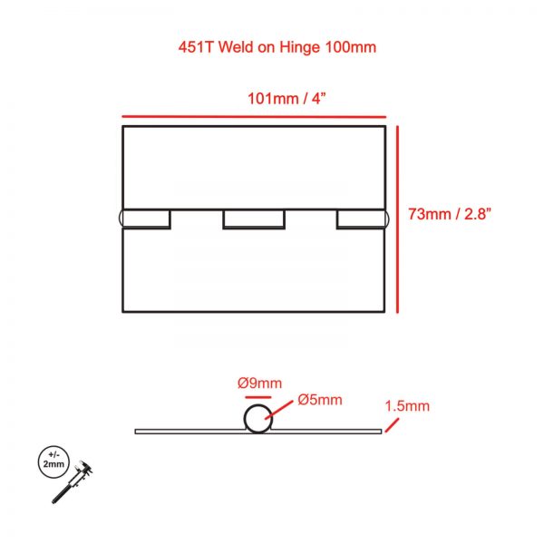 451t 100mm